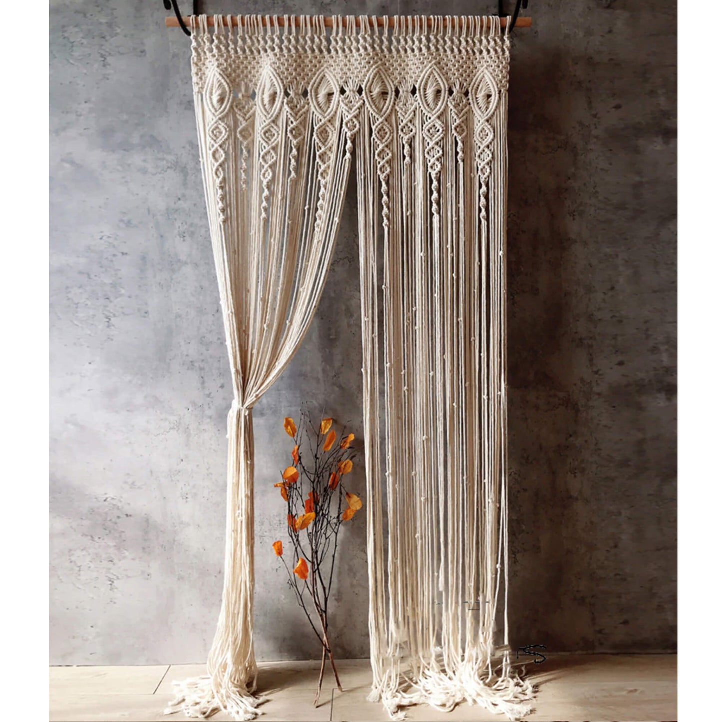 BohoCharm™ Macramé Gordijn