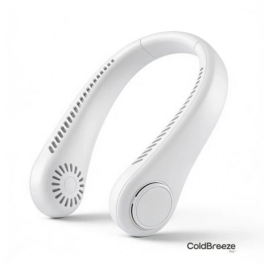 BreezeWave™ Handsfree Nekventilator – Blijf Koel, Houd je Handen Vrij