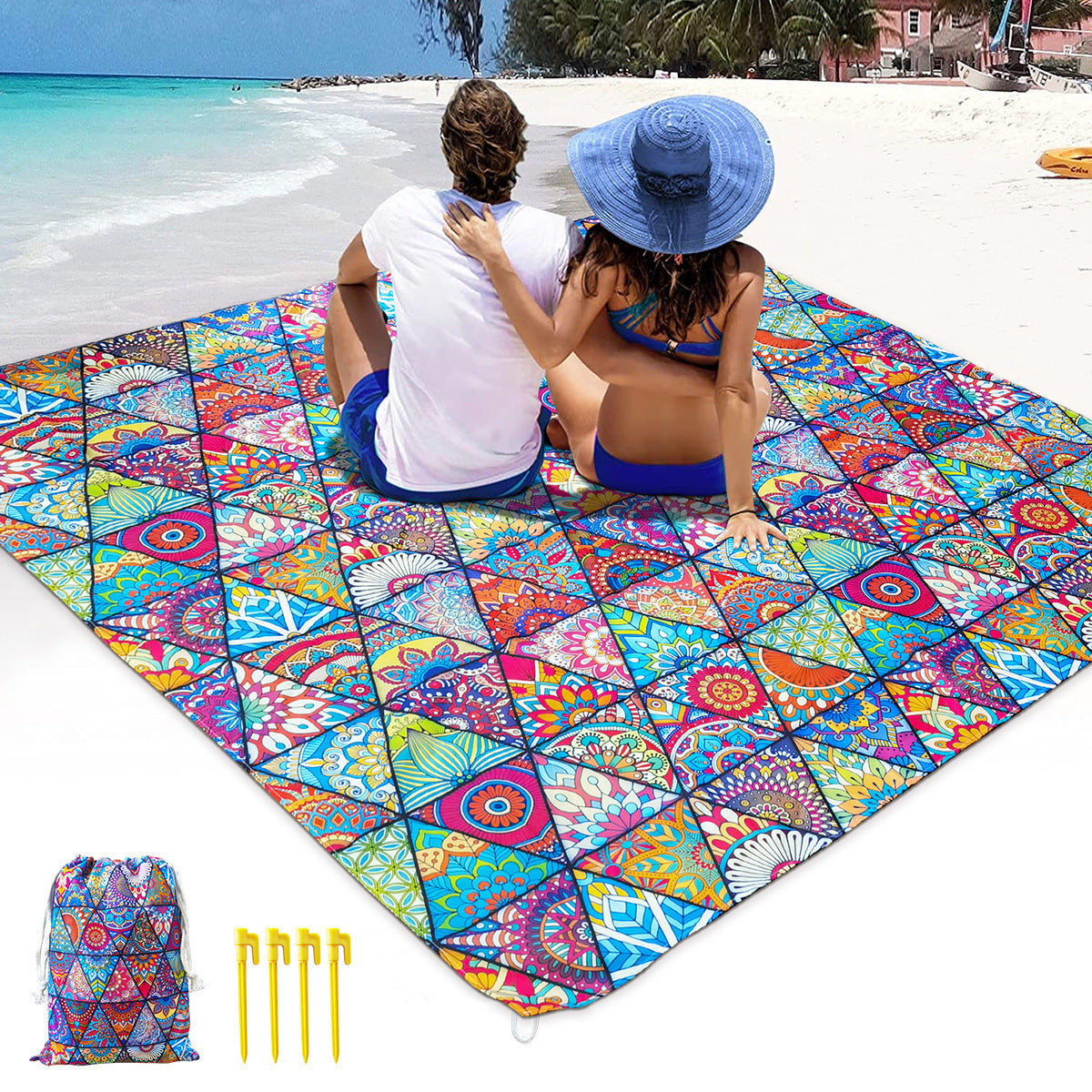 CampEase™ Waterdichte Picknickmat – Altijd Droog & Comfortabel Buiten