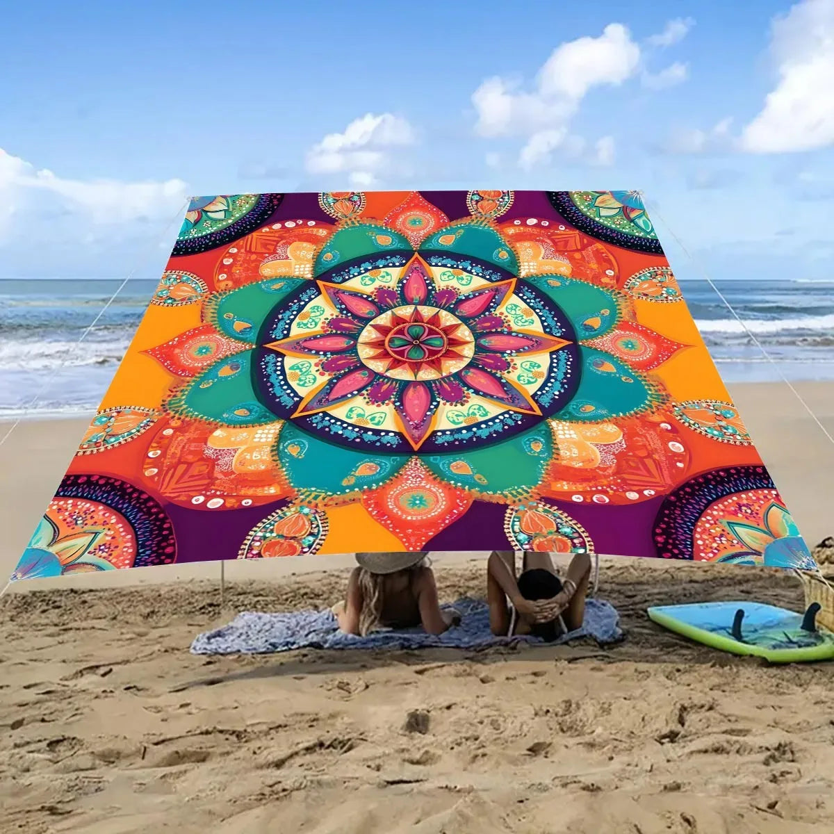 Boho Zonnescherm Zeil