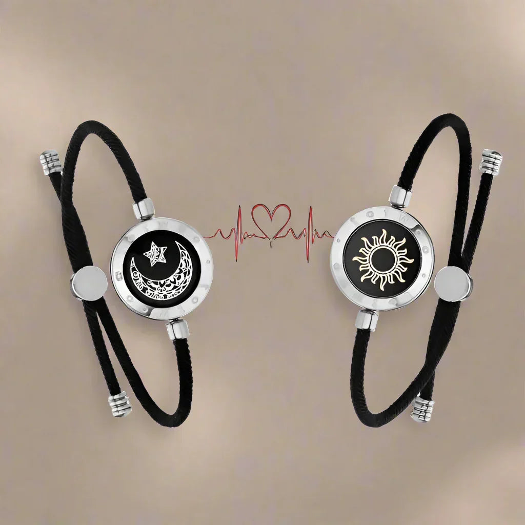 LoveLink™ by TOTWOO | Slimme Koppel Armbanden – Voel Elkaars Aanraking, Altijd