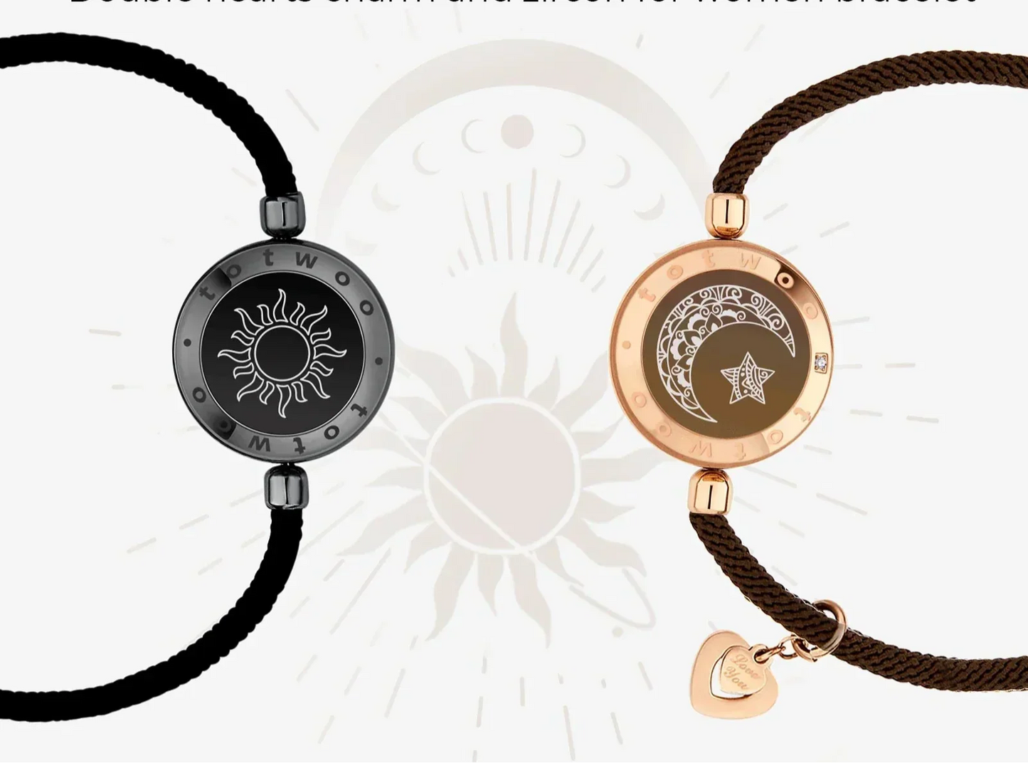 LoveLink™ by TOTWOO | Slimme Koppel Armbanden – Voel Elkaars Aanraking, Altijd