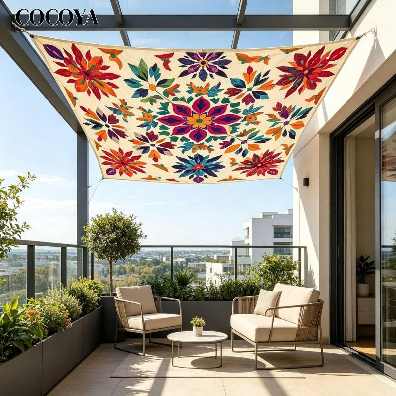 Boho Zonnescherm Zeil