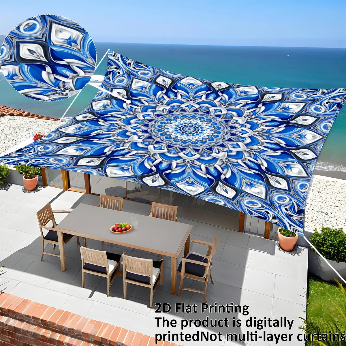 Ocean Mandala buitenluifel