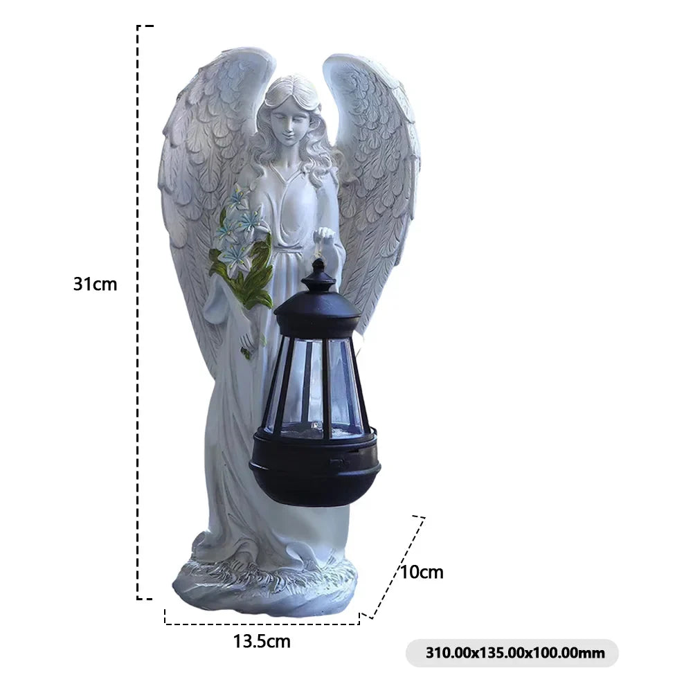AngelGlow™ Solar LED Tuinbeeld – Engelensfeer in Uw Tuin