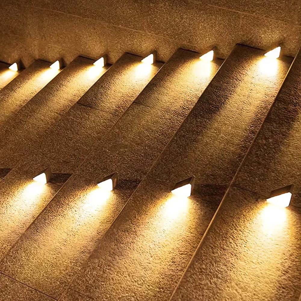 LumiStep™ Zonne-energie Trapverlichting – Veilig & Sfeervol Buiten