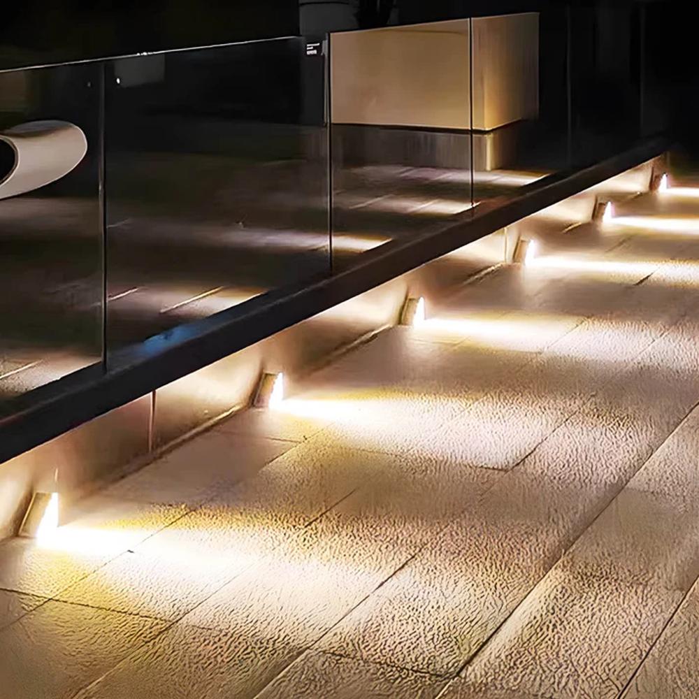 LumiStep™ Zonne-energie Trapverlichting – Veilig & Sfeervol Buiten