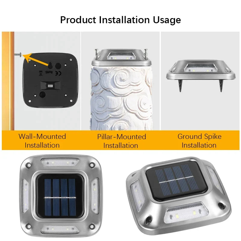 LumiGarden™ Solar Tuinlamp 4-Pack – Sfeervolle Tuin Zonder Stroomkosten