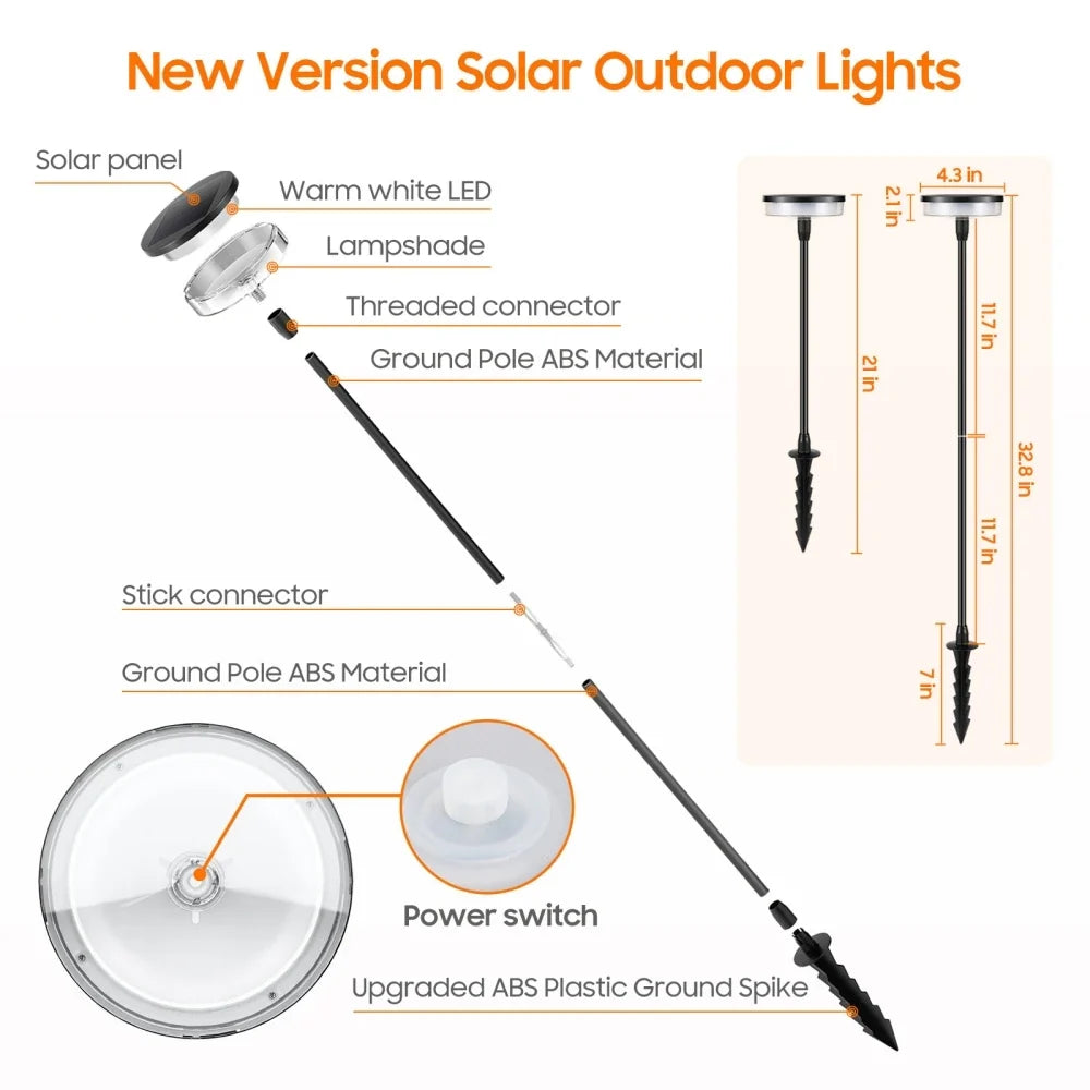 GlowWisp™ Bewegende Solar Tuinlamp – Magische Vuurvliegjes Sfeer
