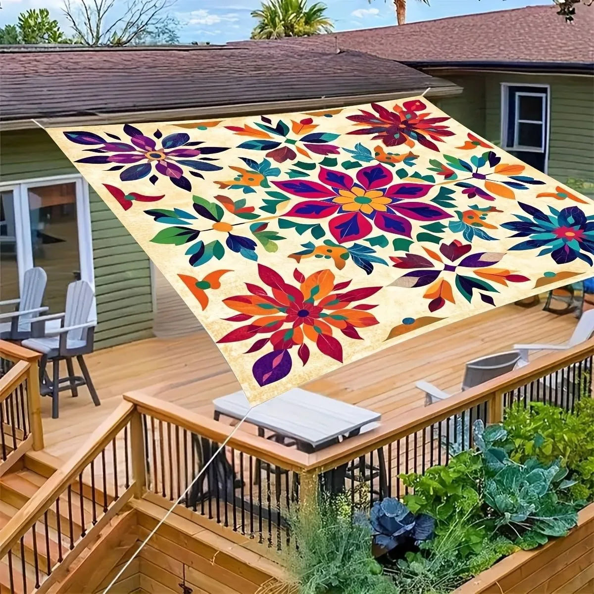 Boho Zonnescherm Zeil