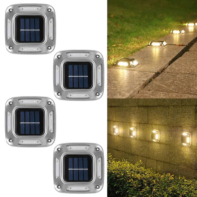 LumiGarden™ Solar Tuinlamp 4-Pack – Sfeervolle Tuin Zonder Stroomkosten