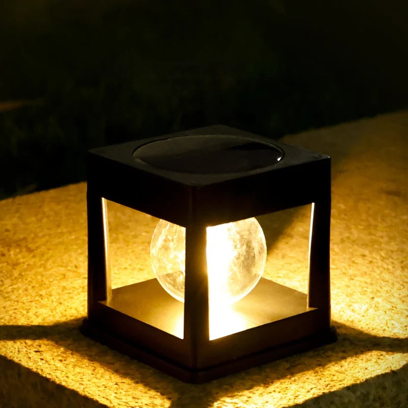 LumiSolar™ Buiten LED Pilarenlamp – Stijlvolle Zonne-energie Verlichting voor Trap, Muur & Tuin