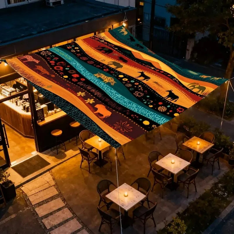 Boho Zonnescherm Zeil