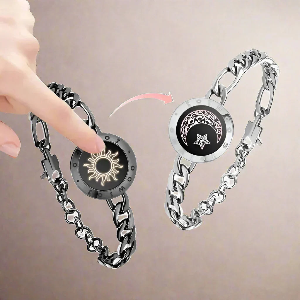 LoveLink™ by TOTWOO | Slimme Koppel Armbanden – Voel Elkaars Aanraking, Altijd