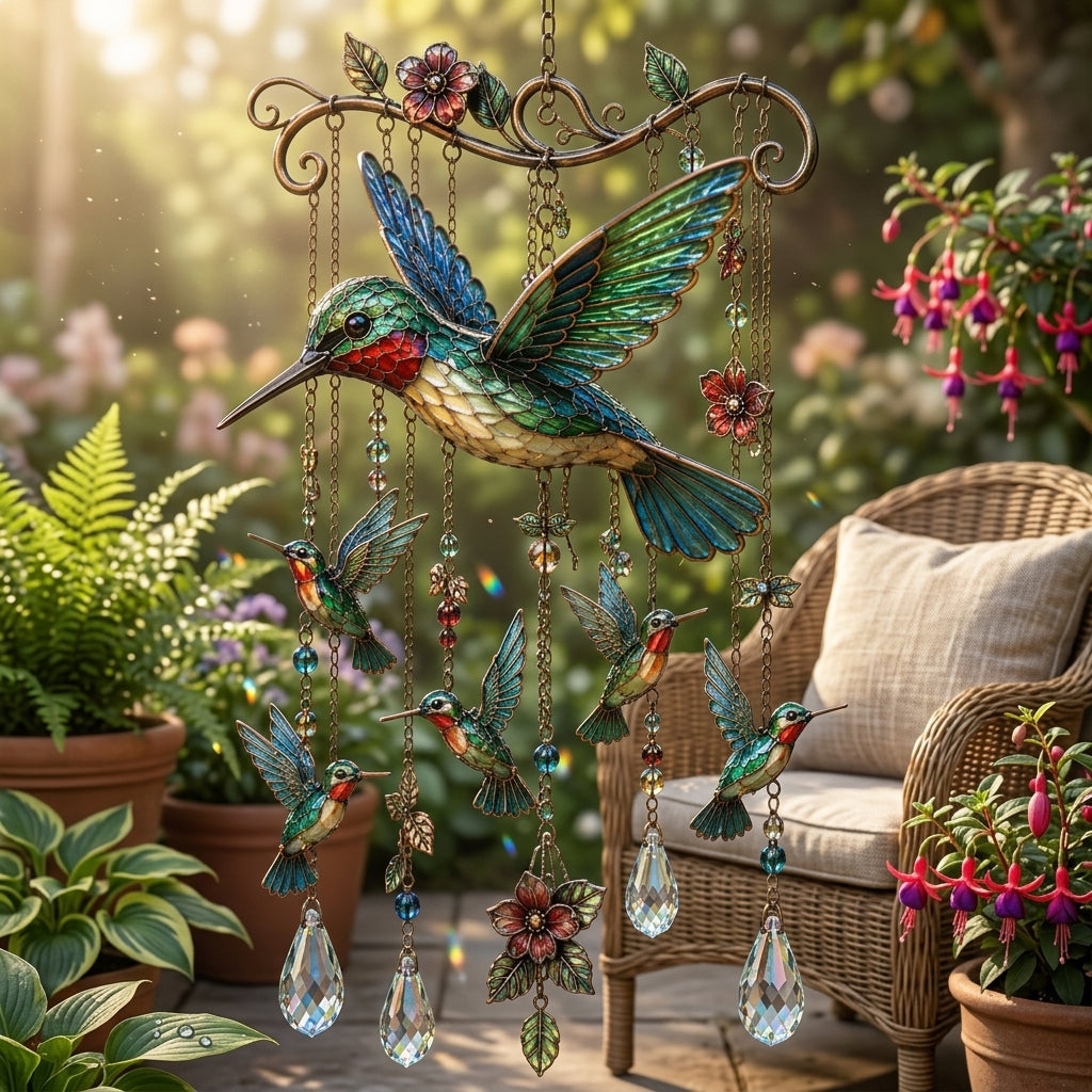 HummingJoy™ Dansende Kolibries Windhanger