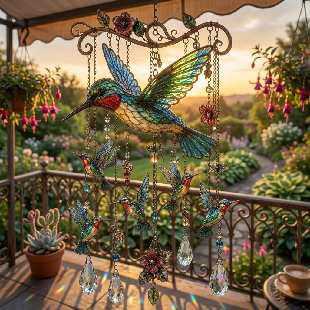 HummingJoy™ Dansende Kolibries Windhanger