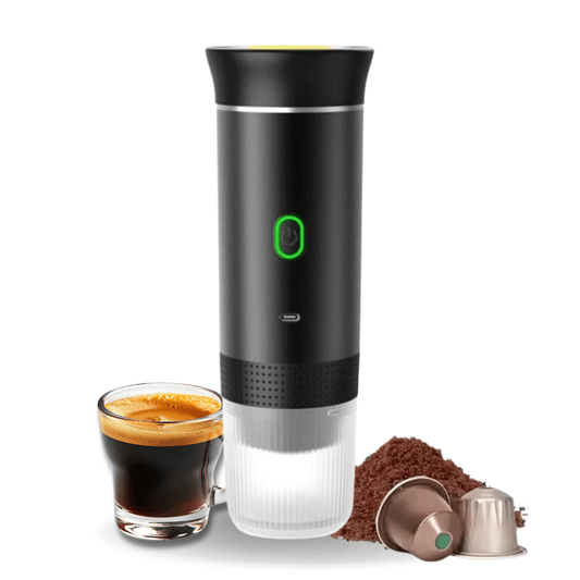CoffeeGo™ Draagbare Espressomachine | Barista-Kwaliteit Overal
