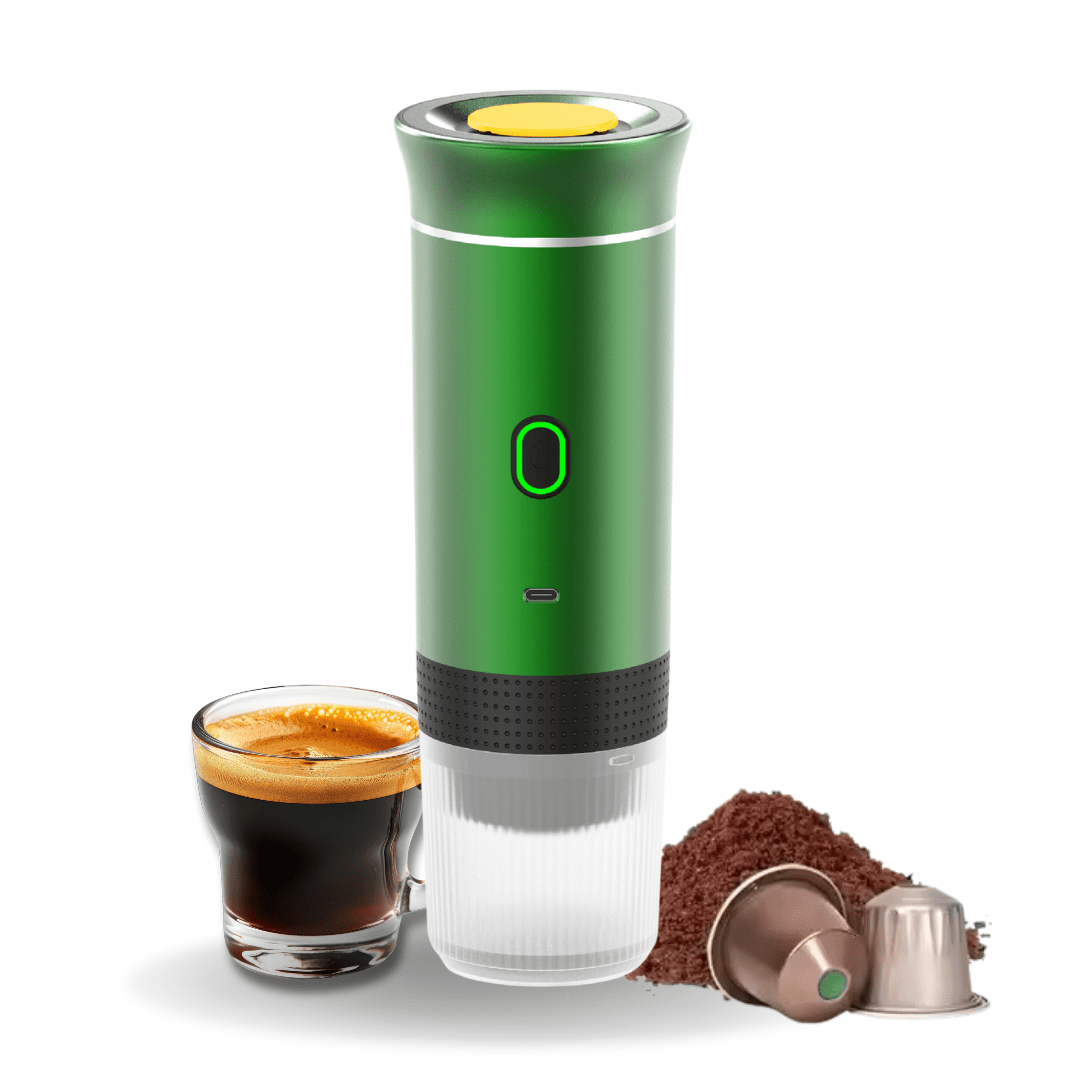 CoffeeGo™ Draagbare Espressomachine | Barista-Kwaliteit Overal