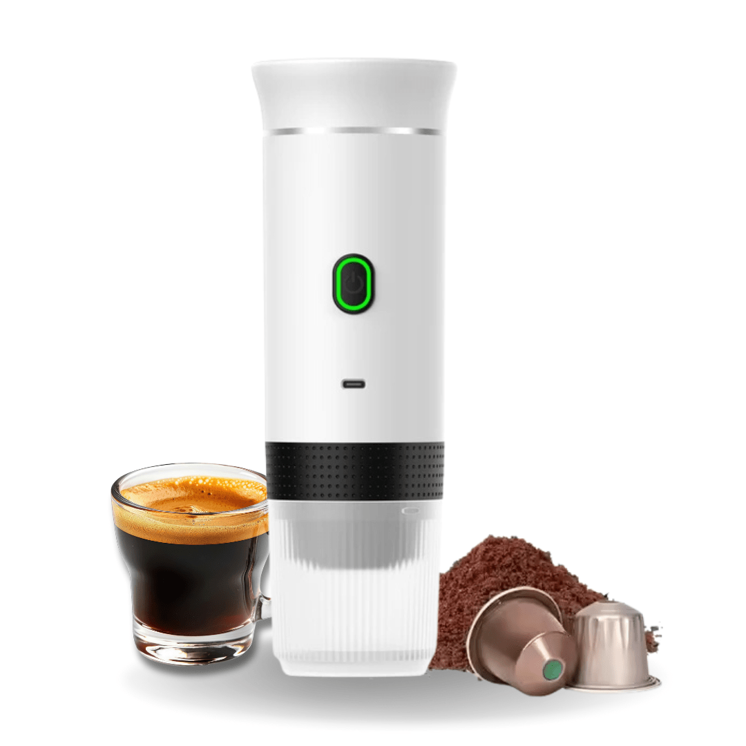 CoffeeGo™ Draagbare Espressomachine | Barista-Kwaliteit Overal