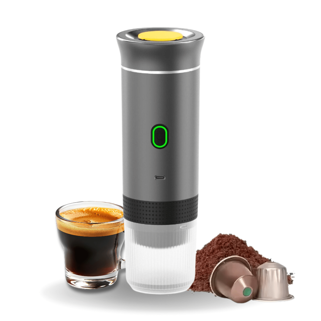 CoffeeGo™ Draagbare Espressomachine | Barista-Kwaliteit Overal