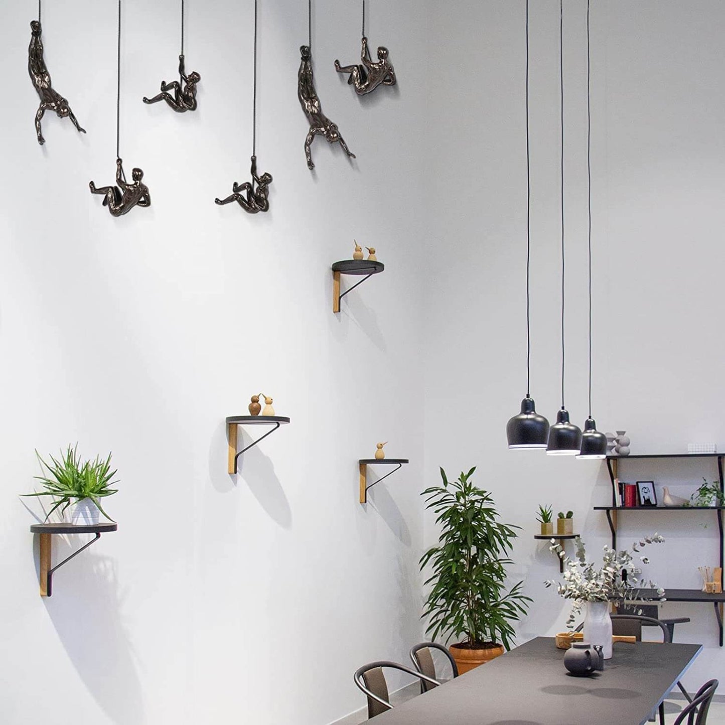 InspireClimb™ Klimkunst Wandsculptuur | Handgemaakt & Inspirerend