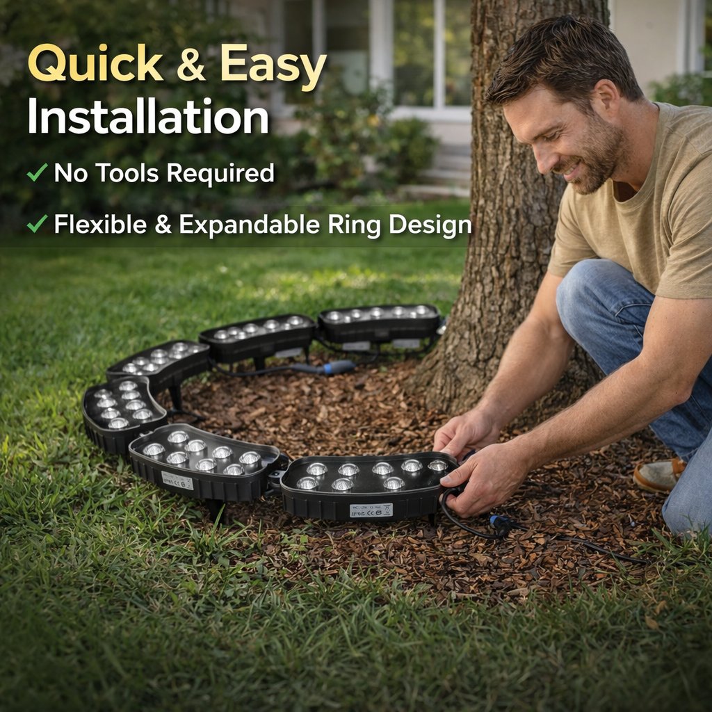 GlowCircle™ LED Ringboomverlichting ( per stuk )