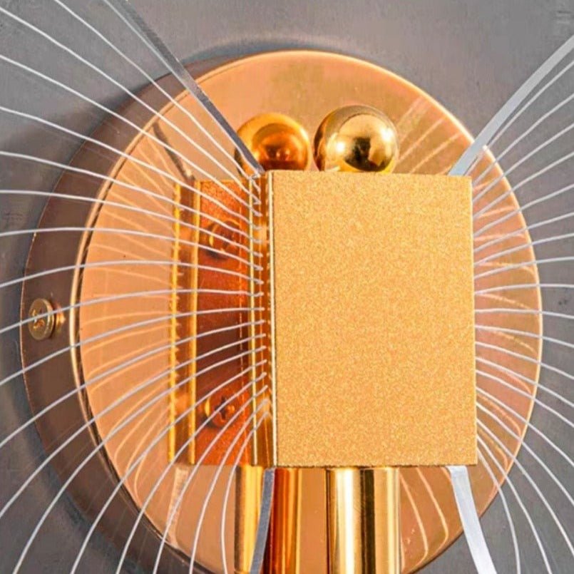 LumiFlair™ Wandlamp met Vlinderontwerp – Gouden LED Wandverlichting voor een Stijlvol Interieur