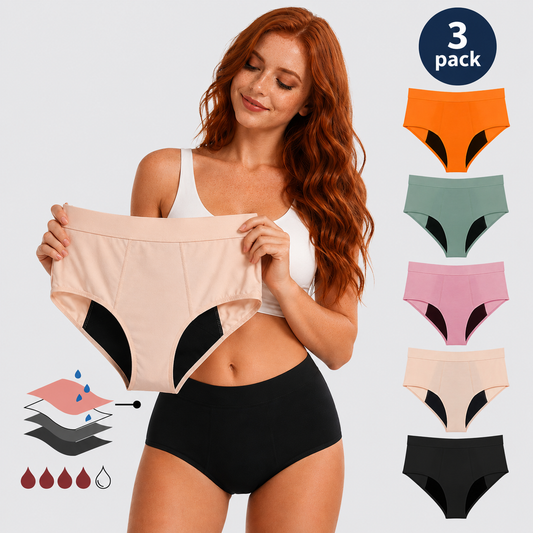 Premium 3 Pack Menstruatie Ondergoed