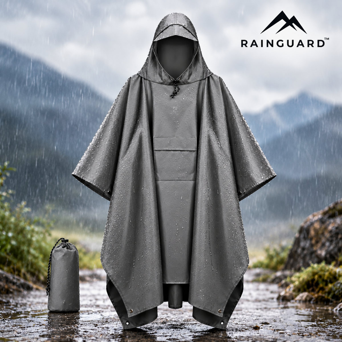 RainGuard-Premium Waterdichte Poncho