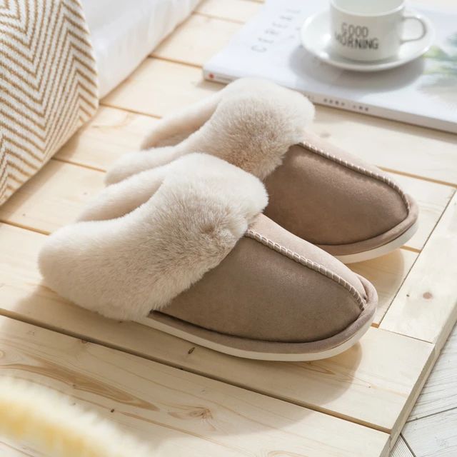 CozyStep™ Luxe Faux Suède Pantoffels