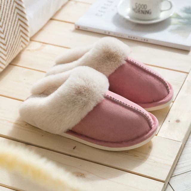CozyStep™ Luxe Faux Suède Pantoffels