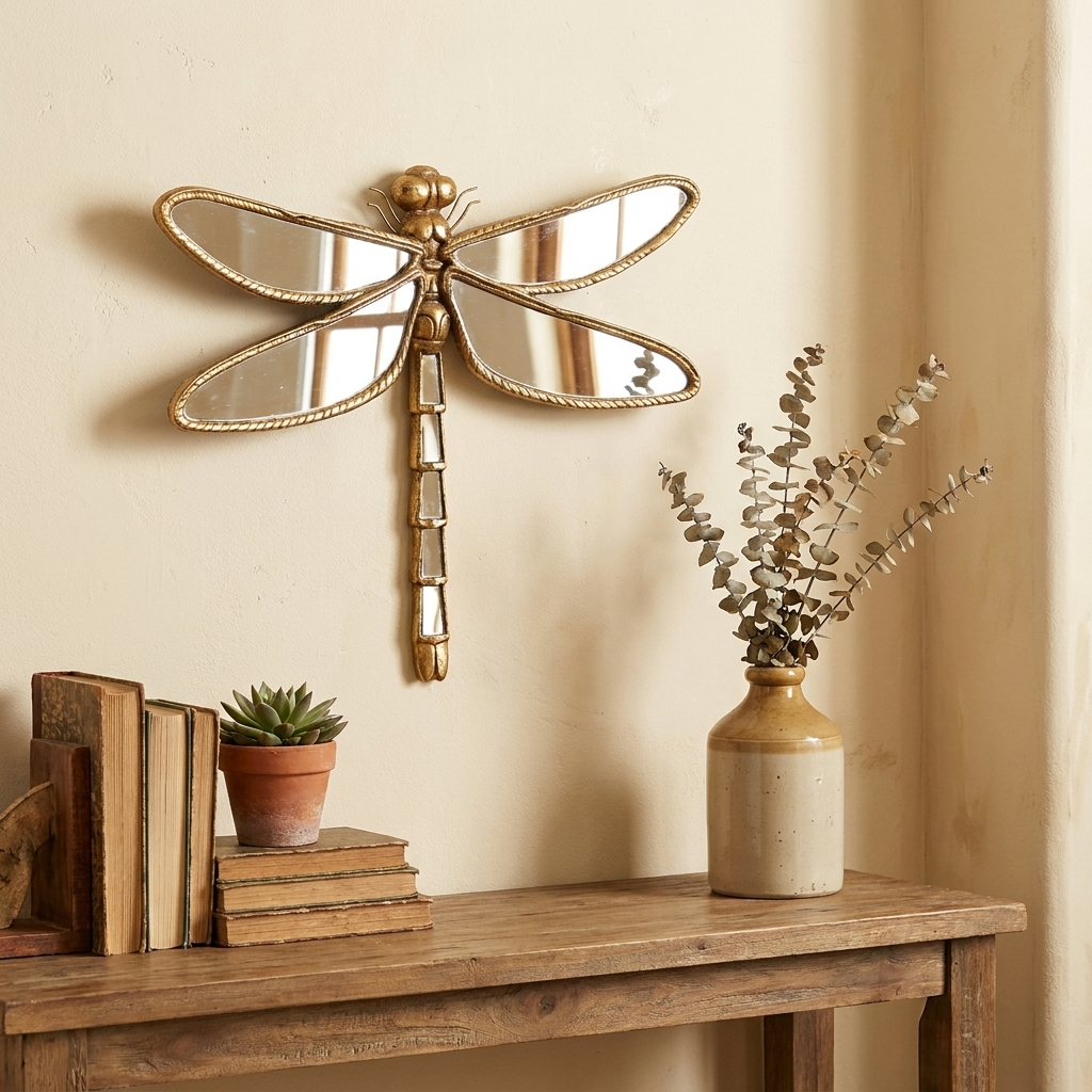 GoldenWings™ Wandspiegel
