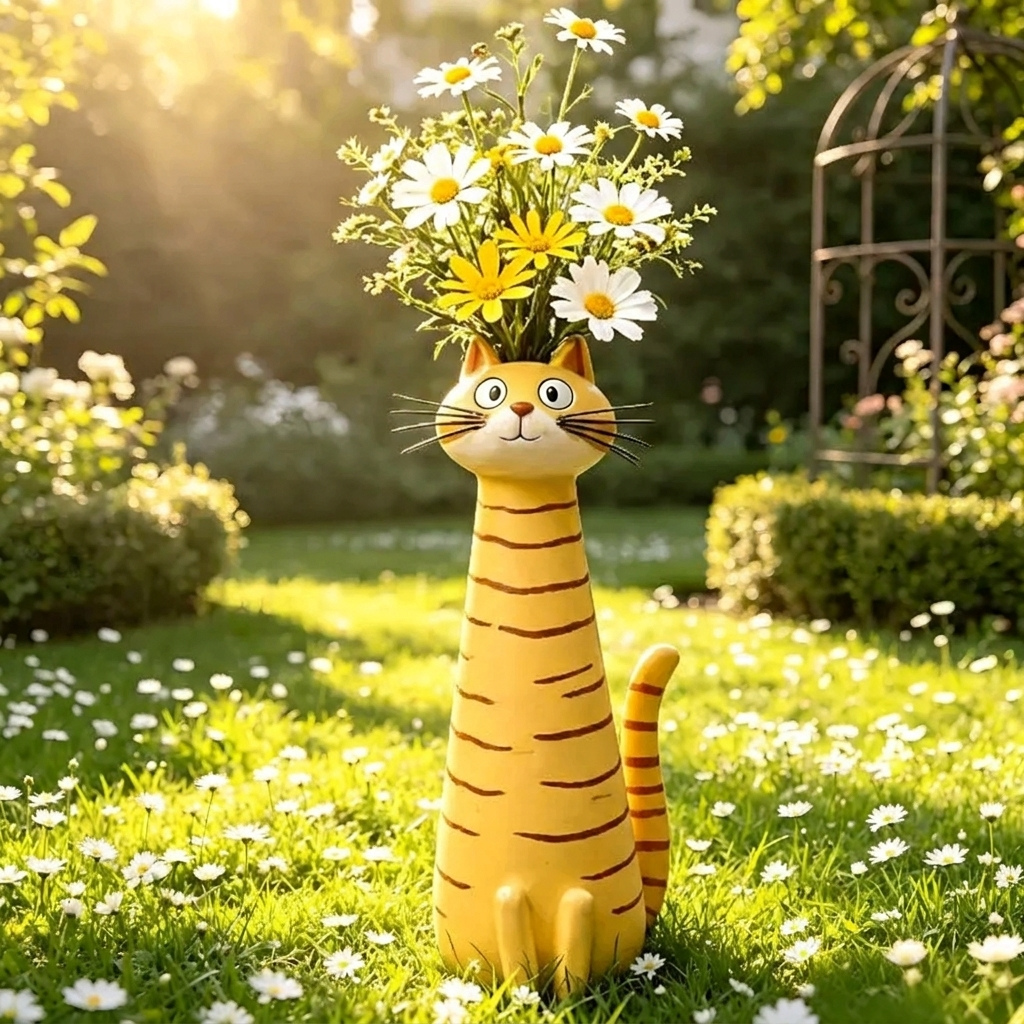 PurrfectVase™ Vrolijke Kattenvaas
