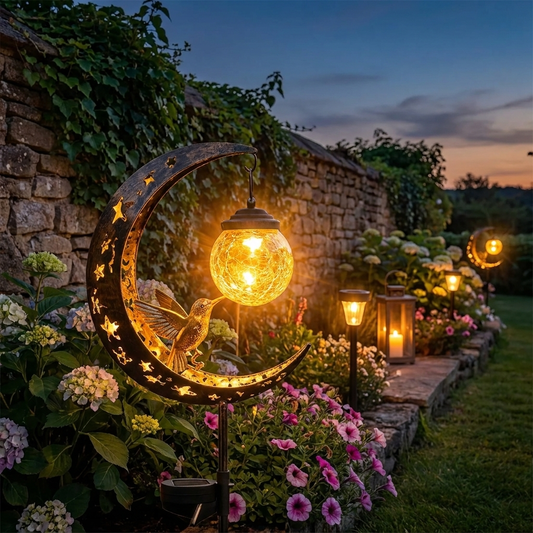 LunaGlow™ Solar Maanlamp – Breng de Magie van de Maan in Jouw Tuin