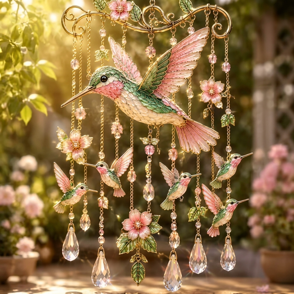 HummingJoy™ Dansende Kolibries Windhanger