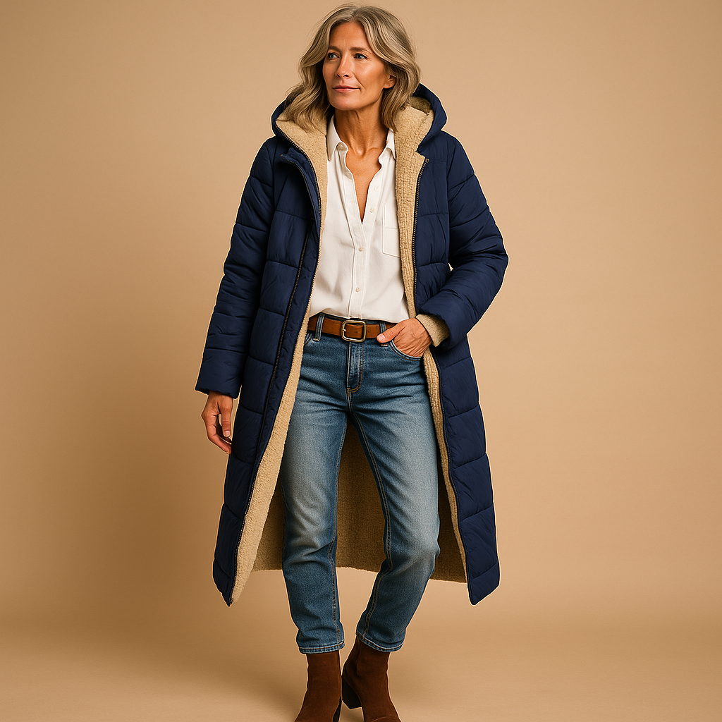 Chelsea-Lange Luxe Winterjas