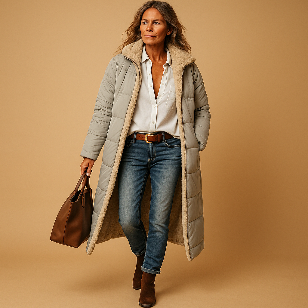 Chelsea-Lange Luxe Winterjas