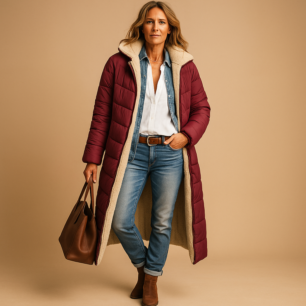 Chelsea-Lange Luxe Winterjas