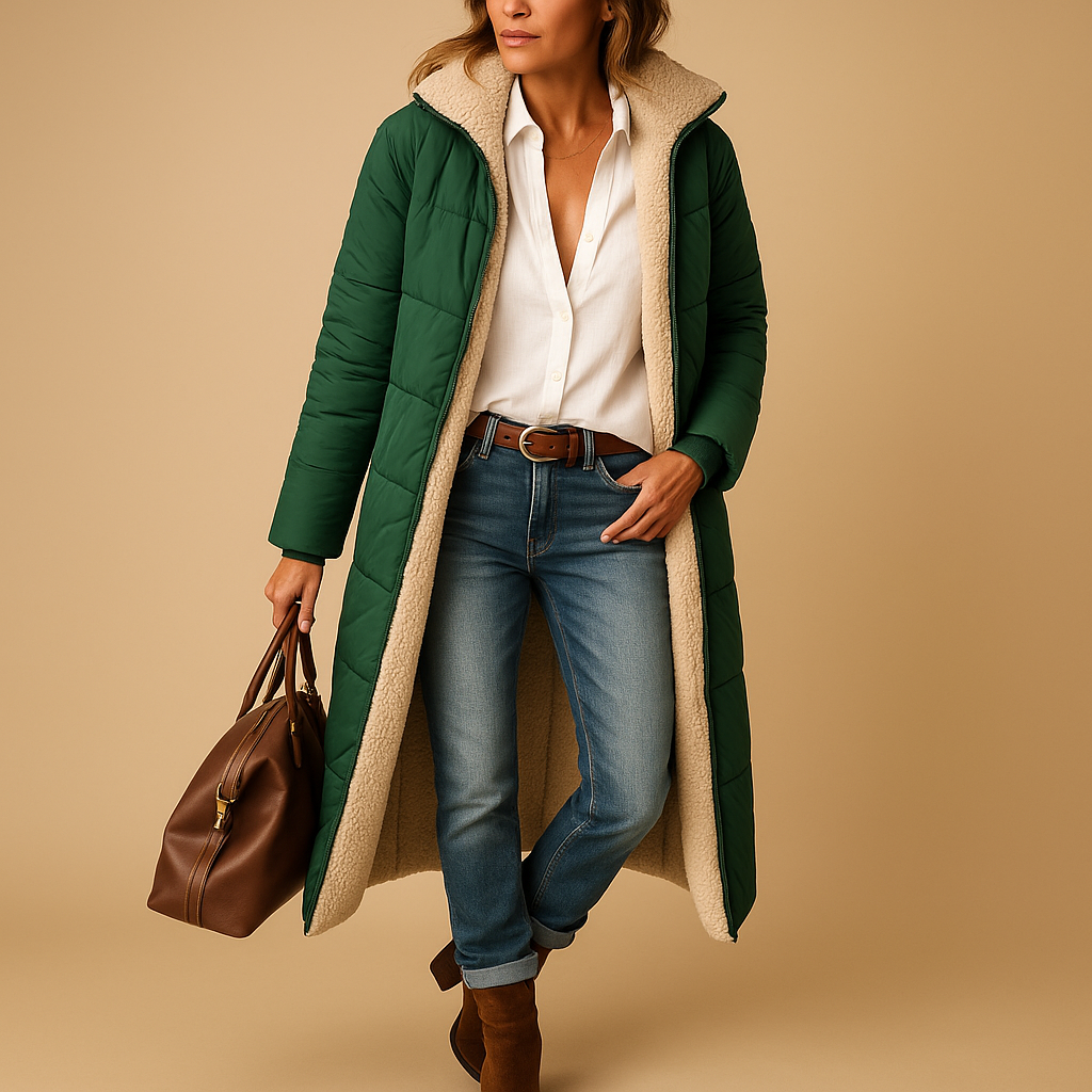 Chelsea-Lange Luxe Winterjas