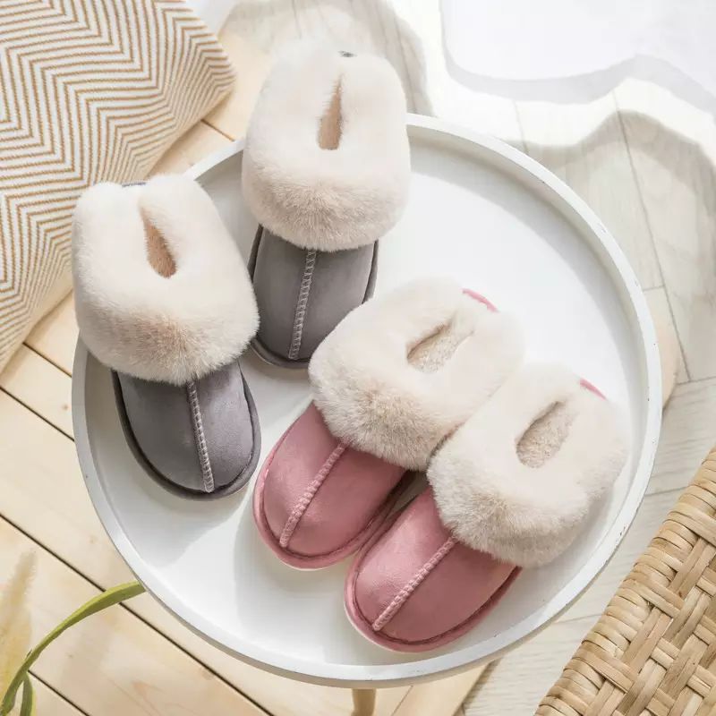 CozyStep™ Luxe Faux Suède Pantoffels