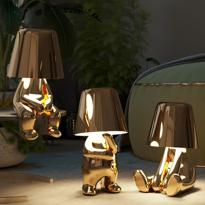 FigurineGlow™ Dimbare Tafellamp – Sfeervolle Verlichting met Touch Control