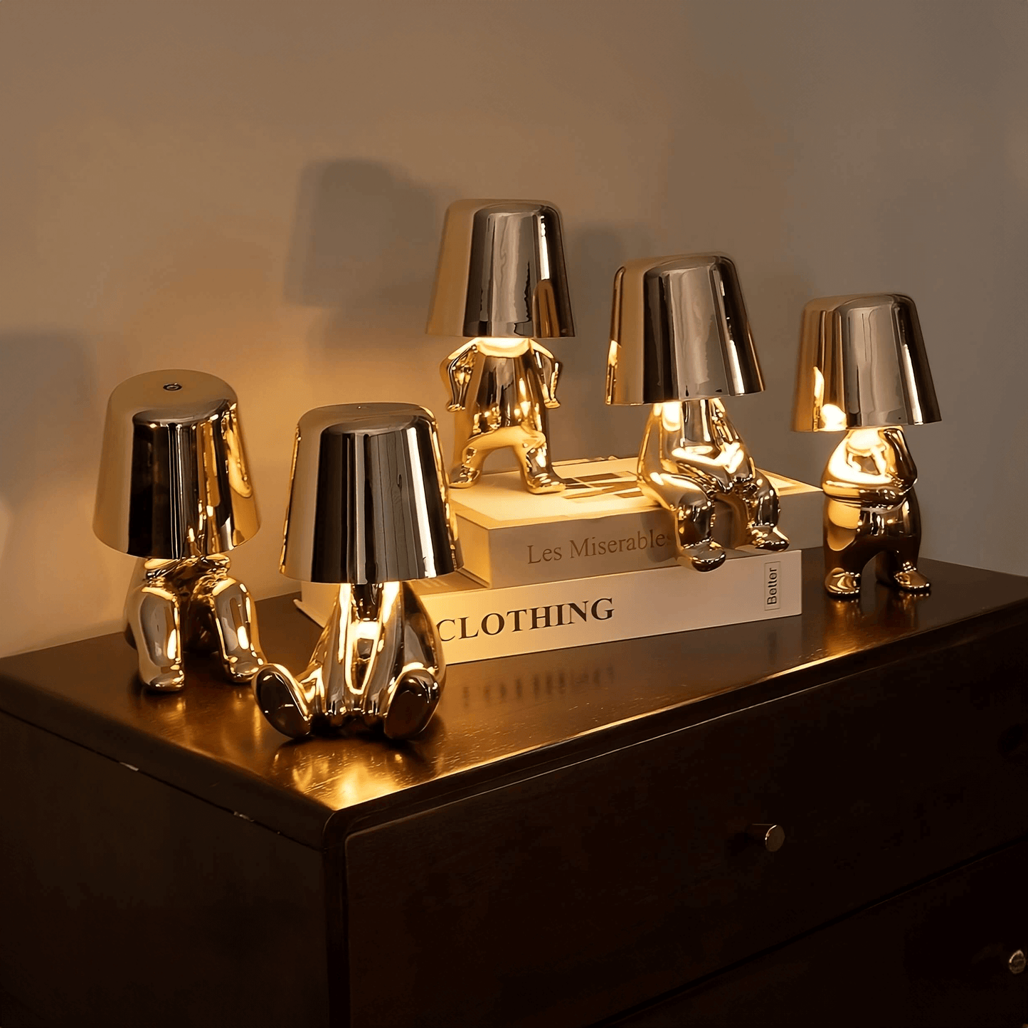 FigurineGlow™ Dimbare Tafellamp – Sfeervolle Verlichting met Touch Control