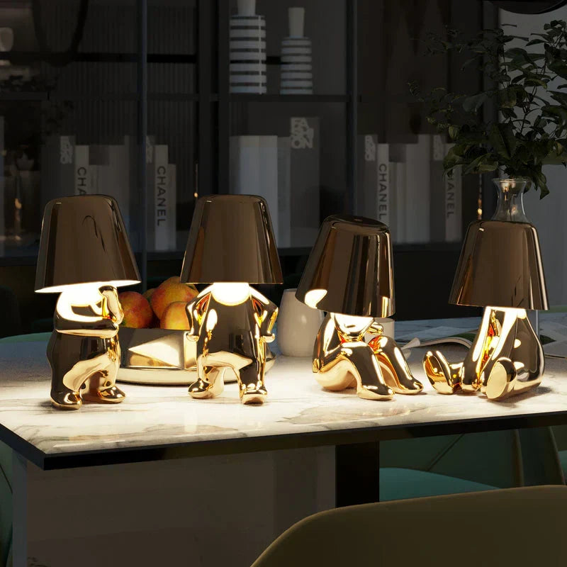 FigurineGlow™ Dimbare Tafellamp – Sfeervolle Verlichting met Touch Control