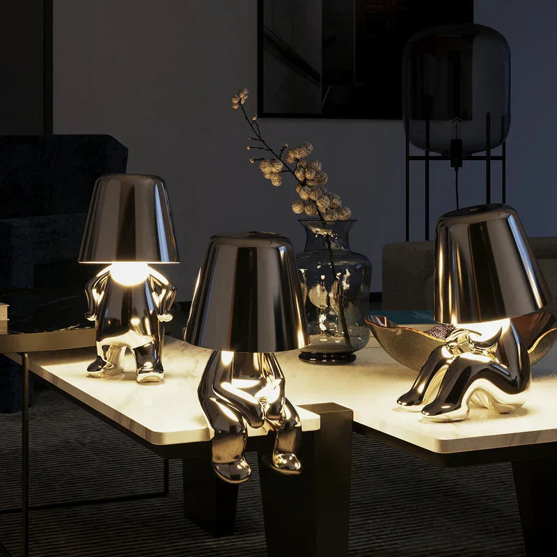FigurineGlow™ Dimbare Tafellamp – Sfeervolle Verlichting met Touch Control