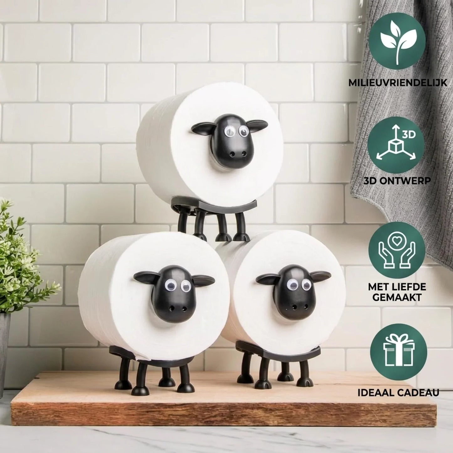 SheepChic™ Toiletrolhouder
