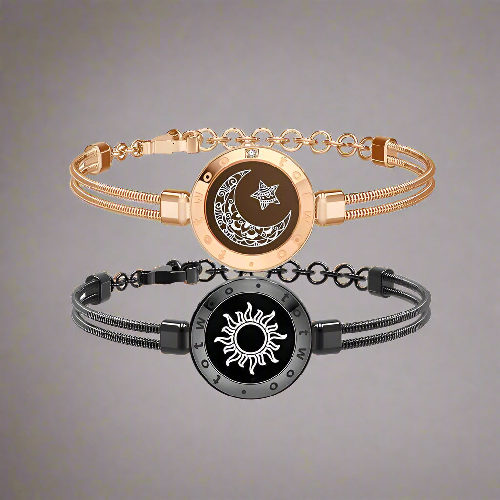 LoveLink™ by TOTWOO | Slimme Koppel Armbanden – Voel Elkaars Aanraking, Altijd
