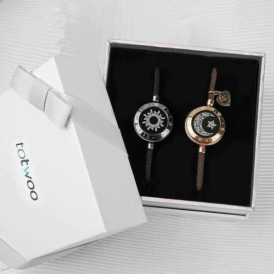 LoveLink™ by TOTWOO | Slimme Koppel Armbanden – Voel Elkaars Aanraking, Altijd