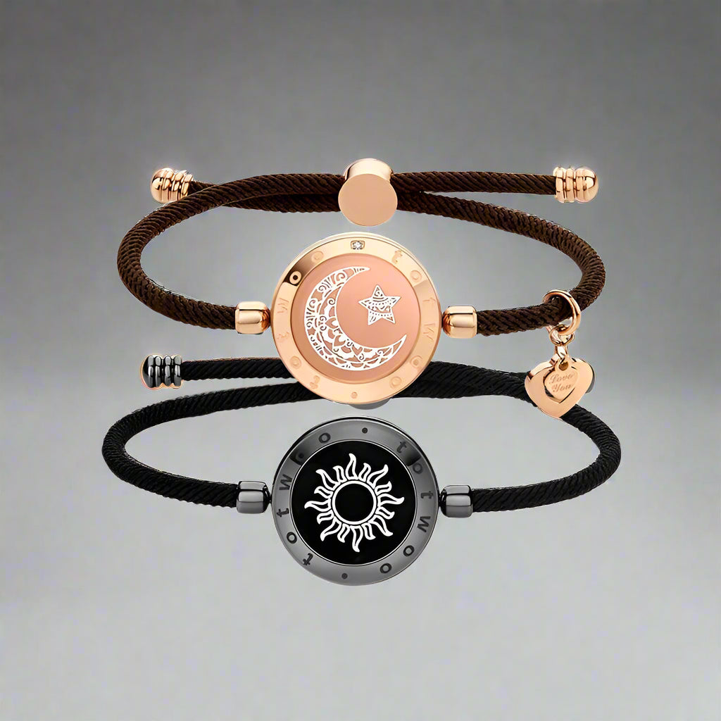 LoveLink™ by TOTWOO | Slimme Koppel Armbanden – Voel Elkaars Aanraking, Altijd