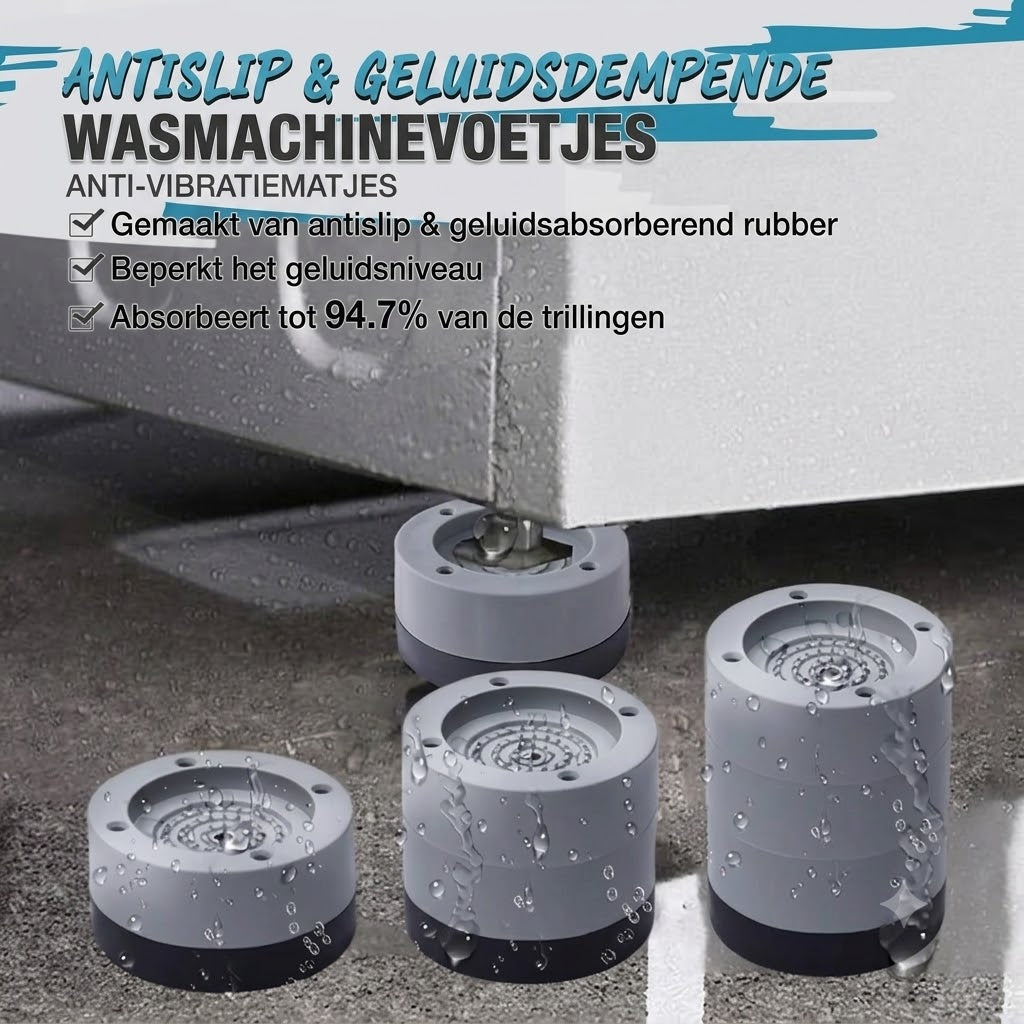 VibeGuard-Wasmachine Trillingsdempers