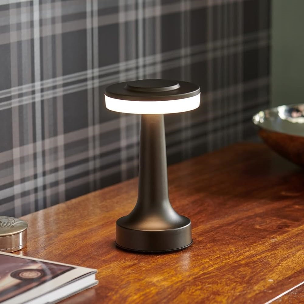 PrivilegeGlow™ Draadloze Retro Tafellamp | Dimbaar & Sfeervol